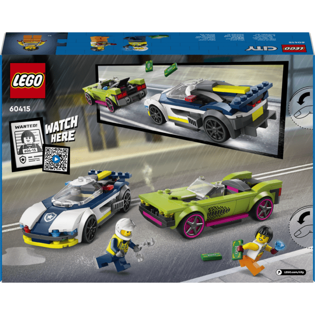 LEGO City Police Car and Muscle Car Chase