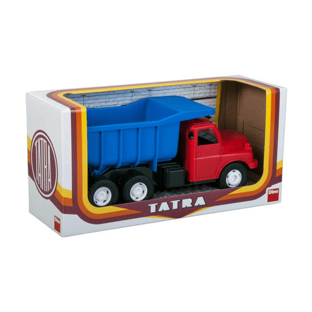 Dino Truck TATRA 30 cm - Red/Blue