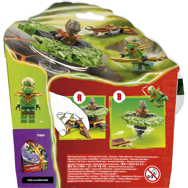 LEGO Ninjago Lloyd vs. Earth Monster Spinner