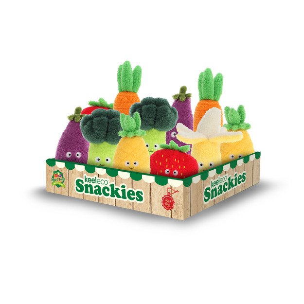 Keel Toys Keeleco Fruits And Vegetables 12 cm - 6 different