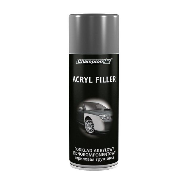 Akrilinis gruntas aerozolis 400 ml pilkas  