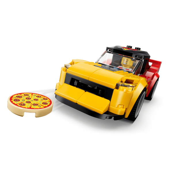 LEGO City Pizza Delivery Experience with Vehicles