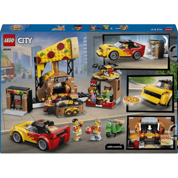 LEGO City Pizza Delivery Experience with Vehicles