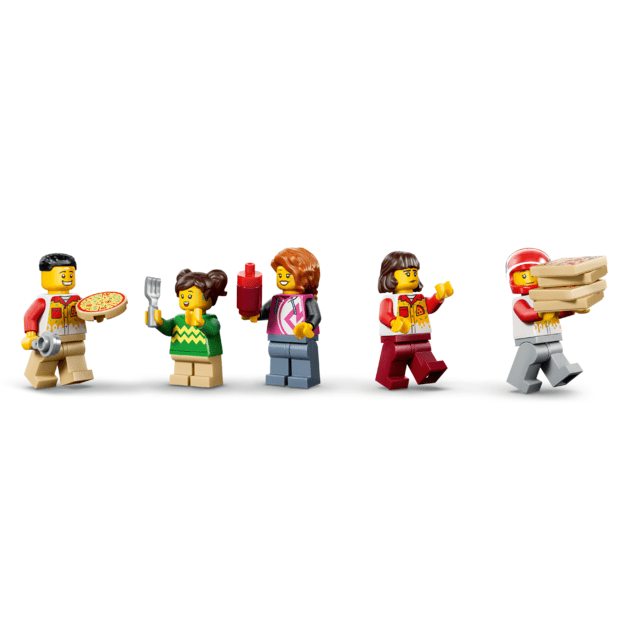 LEGO City Pizza Delivery Experience with Vehicles
