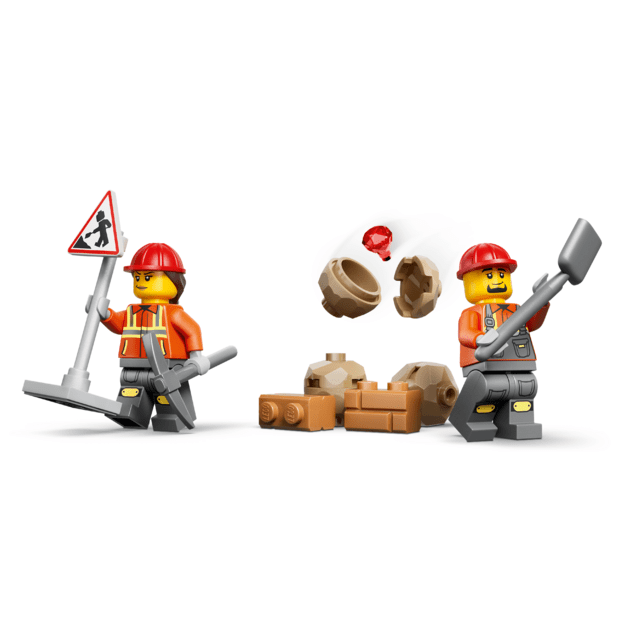 LEGO City Yellow Backhoe Loader