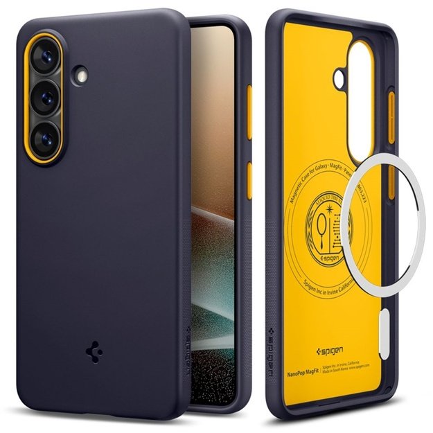 Spigen Nano Pop Mag MagSafe - Case for Samsung Galaxy S26 (Blueberry Navy)