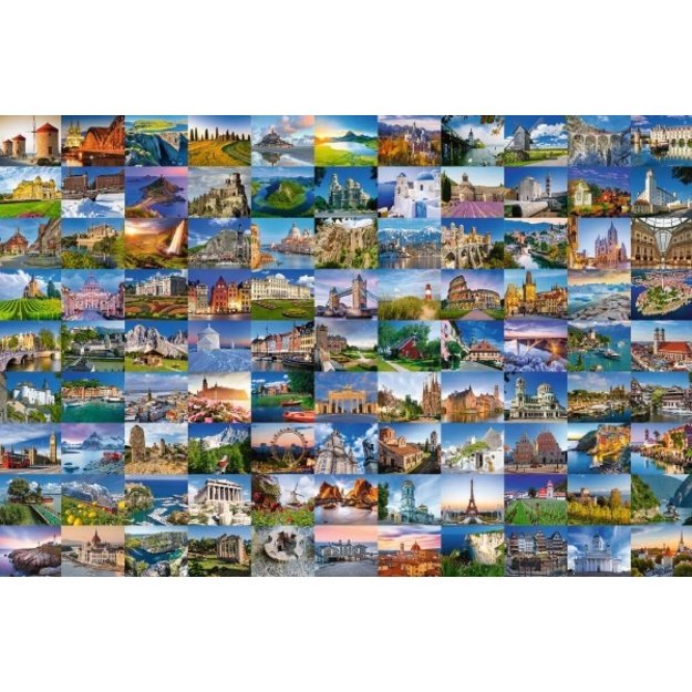 Ravensburger Puzzle 3000 pc 99 Beautiful Places in Europe