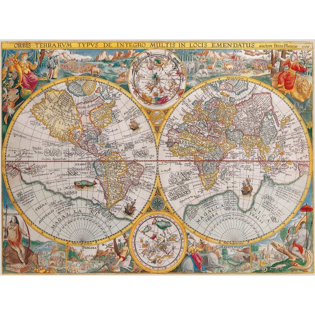 Ravensburger Puzzle 1500 pc Ancient Map