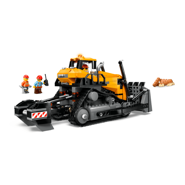 LEGO City Yellow Bulldozer with Front Loader