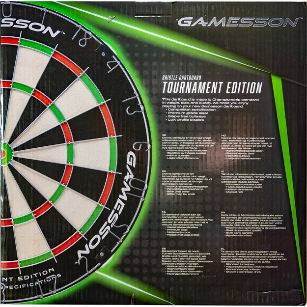 Gamesson Dartboard: Tournament Edition