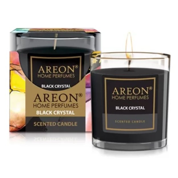 Aromatinė žvakė Black Crystal, 120g (~25 h) │Areon  