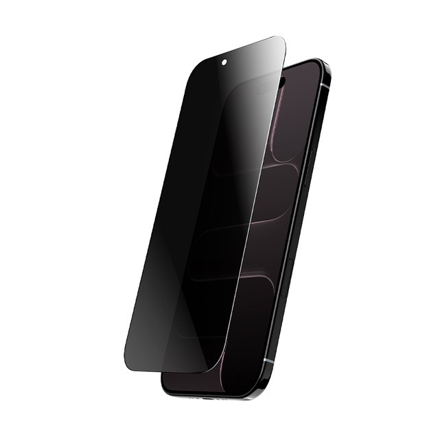 „Crong Privacy 3D Armour Glass“ – grūdintas stiklas, skirtas „iPhone Air“ privatumui 6