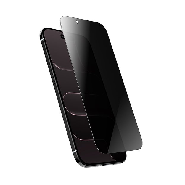 „Crong Privacy 3D Armour Glass“ – grūdintas stiklas, skirtas „iPhone Air“ privatumui 2