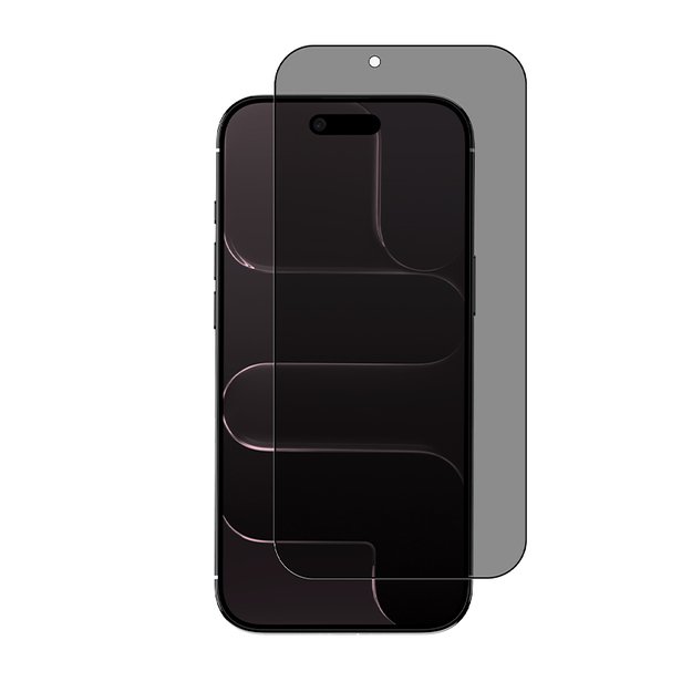 „Crong Privacy 3D Armour Glass“ – grūdintas stiklas, skirtas „iPhone Air“ privatumui 5