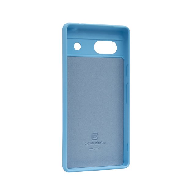 Crong Color Cover – „Google Pixel 7A“ (mėlynas) dėklas 8