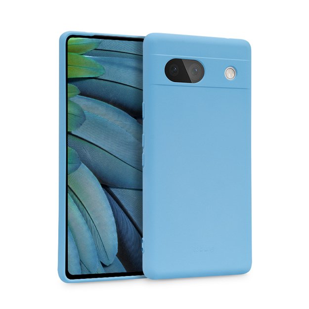 Crong Color Cover – „Google Pixel 7A“ (mėlynas) dėklas 5