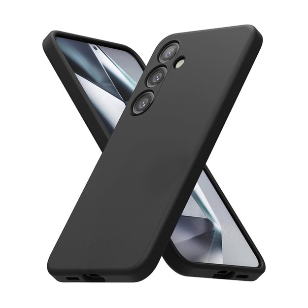 Crong Color Cover – dėklas Samsung Galaxy S24 (juodas)
