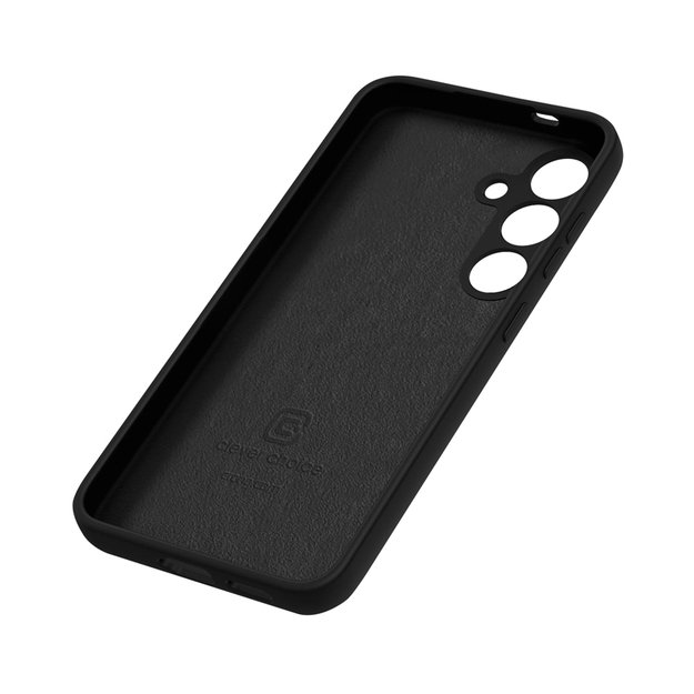 Crong Color Cover – dėklas Samsung Galaxy S24 (juodas)