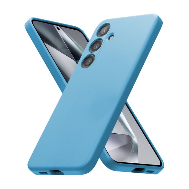 Crong Color Cover – dėklas, skirtas Samsung Galaxy S24 (mėlynas)