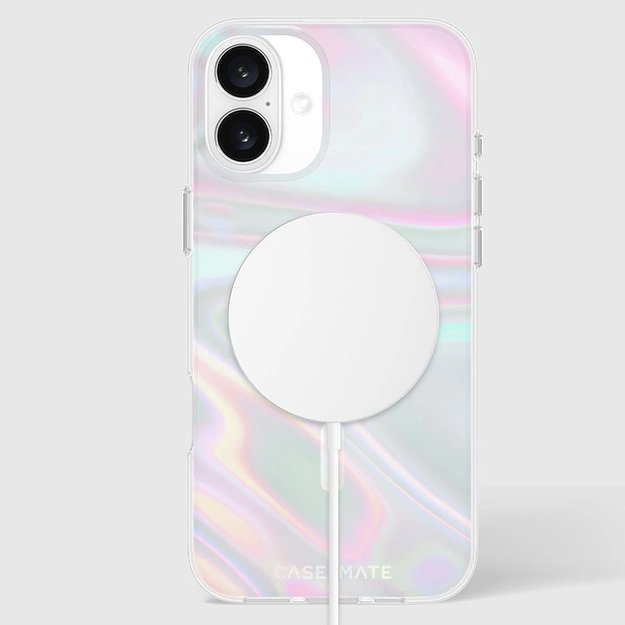 „Case-Mate“ muilo burbulas „MagSafe“ – dėklas, skirtas „iPhone 16 Plus“ (lietingas)