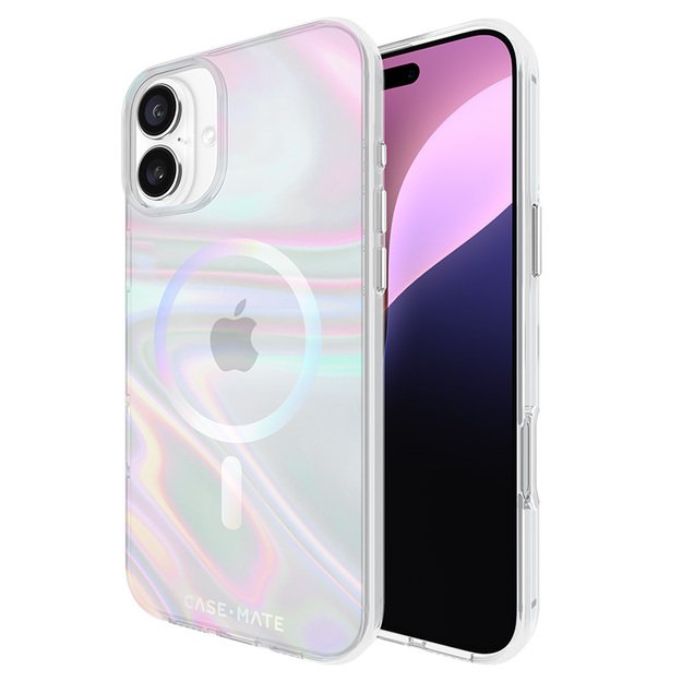 „Case-Mate“ muilo burbulas „MagSafe“ – dėklas, skirtas „iPhone 16 Plus“ (lietingas)