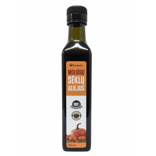 KANAPŪKIS Moliūgų sėklų aliejus 250 ml