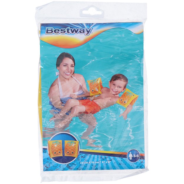 Bestway - Kūdikių plaukimo pirštinės 23x15 cm (oranžinės) 6