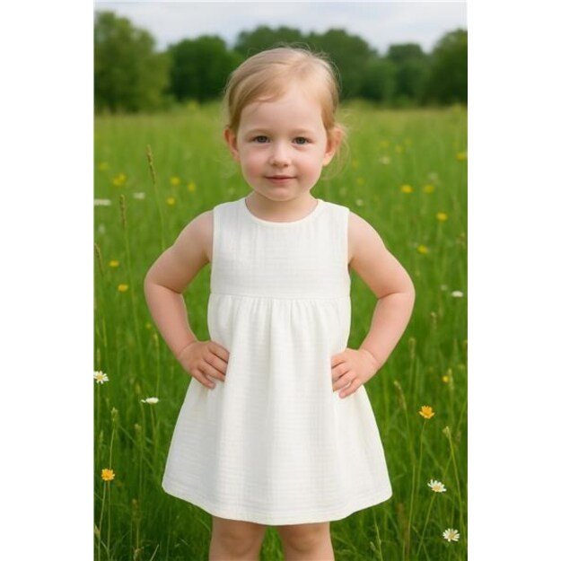 Baby Muslin suknelė New Baby Elizabeth, dydis 68 (4-6m), 68 (4-6m)