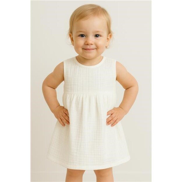 Baby Muslin suknelė New Baby Elizabeth, dydis 68 (4-6m), 68 (4-6m)