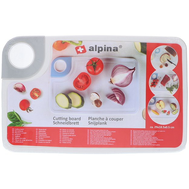 Alpina - pjaustymo lenta iš patvaraus plastiko (pilka) 2