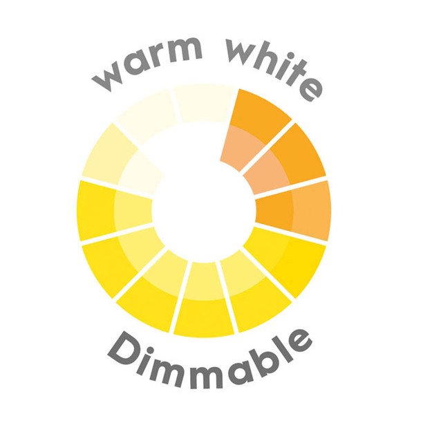 Alpina - Išmanioji Wi-Fi lemputė, E27 lizdas, galia 4,9 W, šilta balta 5