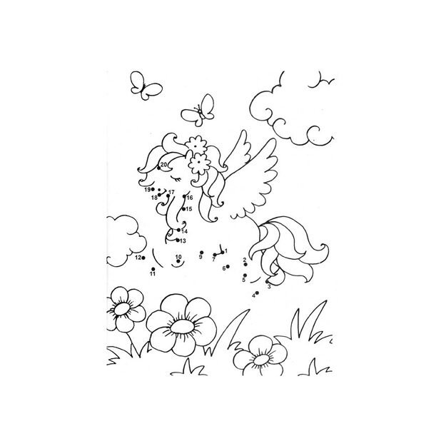 Coloring pages - connectors Unicorns 2