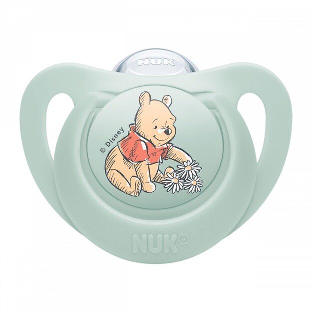 NUK Star Disney Teddy Bear 6-18m žalias, dydis 6-18m, 6-18m