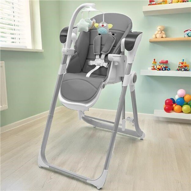 Vaikiška kėdutė 2in1 SMART New Baby pilka 12