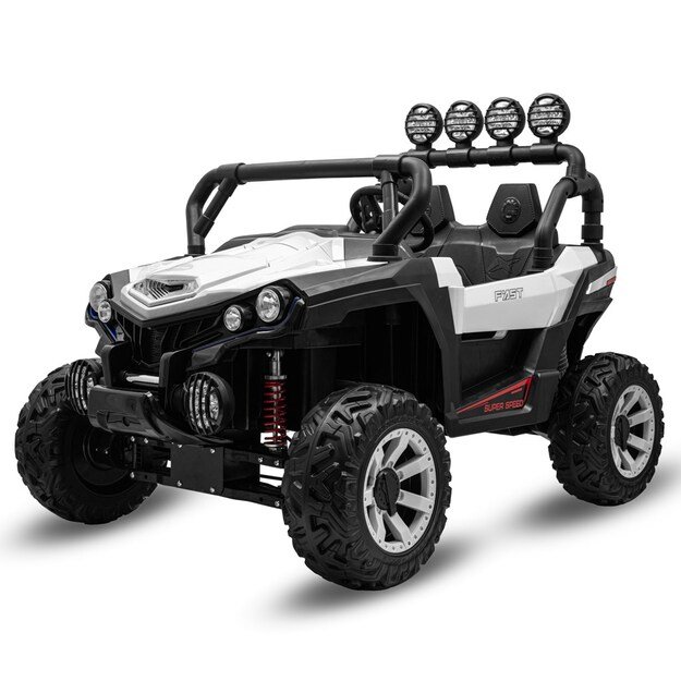 Elektromobilis Buggy Baby Mix Road 4x4 baltas