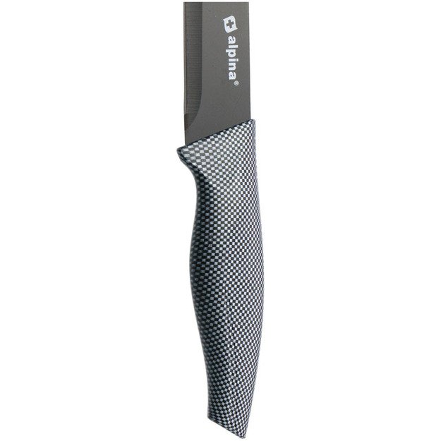 Alpina - Nerūdijančio plieno INOX peilių rinkinys 6 vnt. (juoda) 72