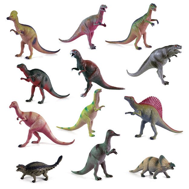 dinozauras 25–33 cm, 12 rūšių 1