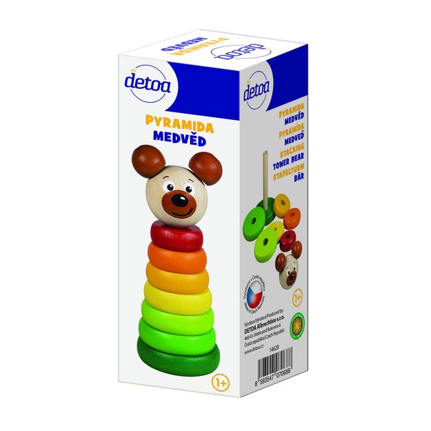 Medinis piramidės formos lokys 2