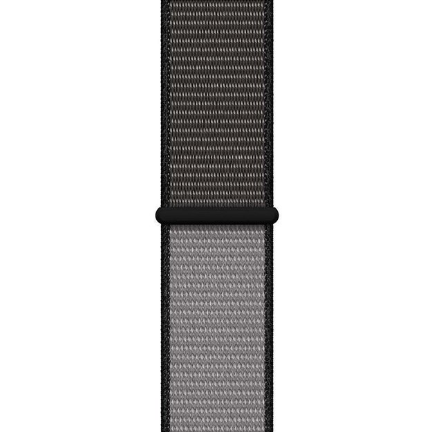 Crong Nylon – sportinė apyrankė, skirta Apple Watch 44/45/46/49 mm (nakties pilka) 10