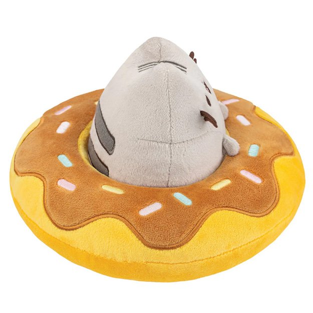 Pusheen - Pusheen pliušinis talismanas šokoladinėje spurgoje 13 cm 5