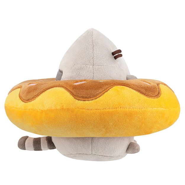 Pusheen - Pusheen pliušinis talismanas šokoladinėje spurgoje 13 cm 4