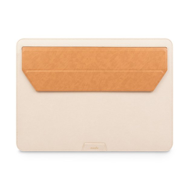 Moshi Muse 14 3-in-1 Slim Sleeve nešiojamojo kompiuterio rankovė (Seashell White) 1