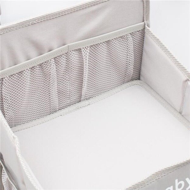 Lovytės organizatorius TinyTidy New Baby pilka (SUGADINTA PRODUKTŲ PAKUOTĖ)