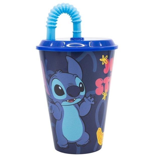 Disney Stitch - šiaudinis puodelis iš Palms Collection 430 ml 2 Disney Stitch - šiaudinis puodelis iš Palms Collection 430 ml 2