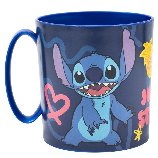 Disney Stitch - Mikrobangų krosnelės puodelis iš Palms Collection 390 ml