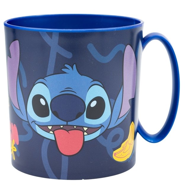 Disney Stitch - Mikrobangų krosnelės puodelis iš Palms Collection 390 ml