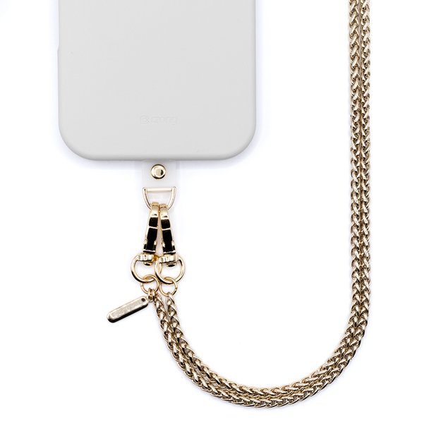 Crong Phone Crossbody – telefono dirželis (Gold Link)