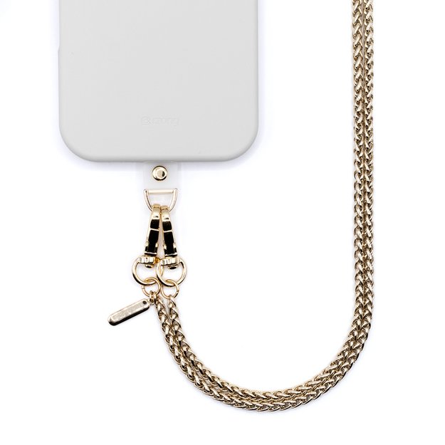 Crong Phone Crossbody – telefono dirželis (Gold Link) 6