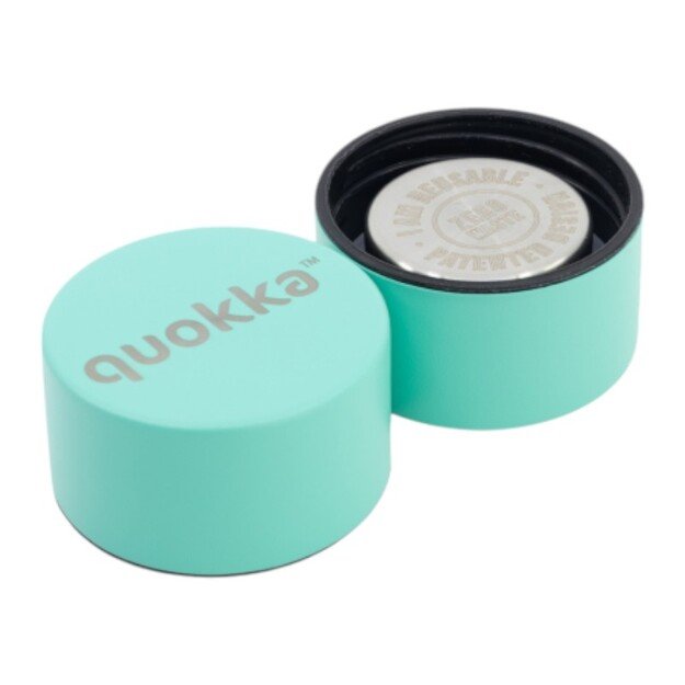 Quokka Solid – nerūdijančio plieno termo butelis 510 ml (Jade Green) 4