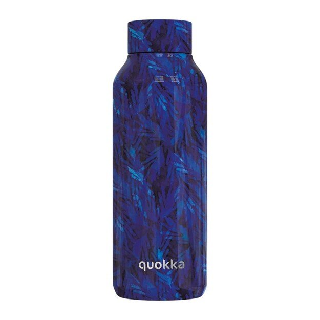Quokka Solid – nerūdijančio plieno termo butelis 510 ml (Naktinis miškas) 7